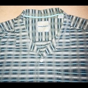 Tommy Bahama Short Sleeve Shirt 1XB Silk Blend